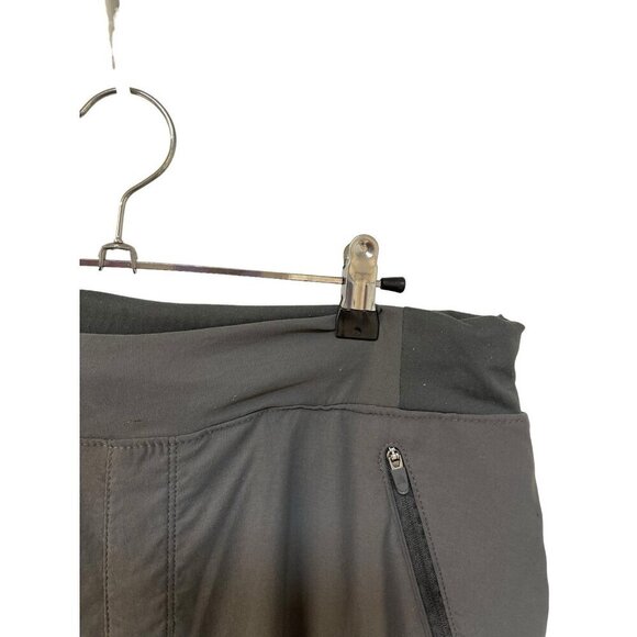 Eddie Bauer LINED First Ascent Guide Pro Flex Jogger Pants Size 10 Dark Smoke - Picture 2 of 9